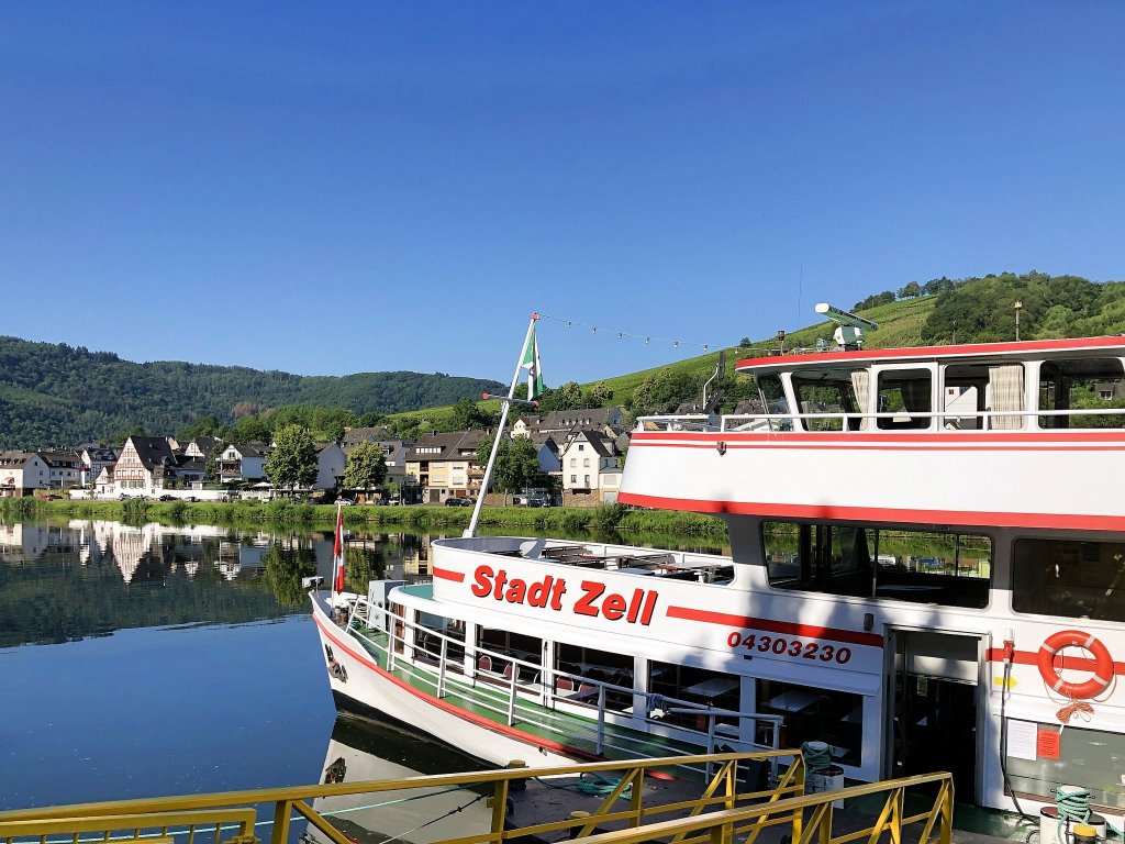Moselschiff Stadt Zell - Urlaub an der Mosel in Haus Moselwelt
