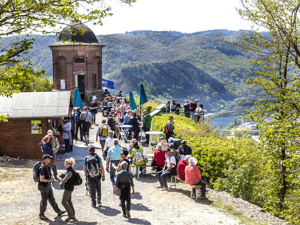 Wanderung zum Collisturm mit Blick auf Zell