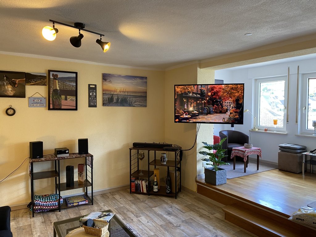 Wohnbereich und Empore