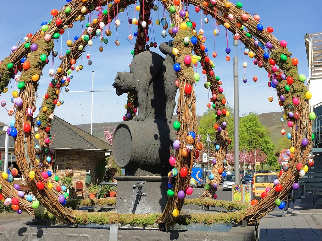 Blick auf Zell Kaimt - Ferienwohnung Tilda